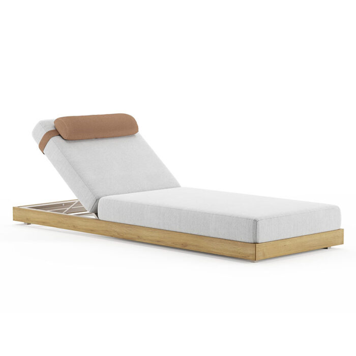 Shezllong druri tek me dyshek Lounger Rado