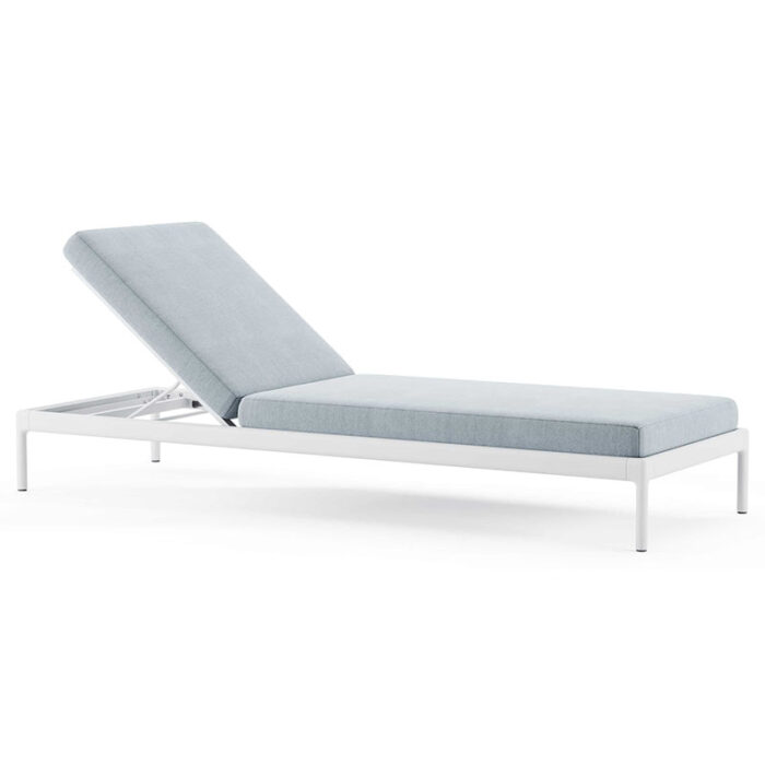 Shezllong modern alumini me dyshek sfungjeri Lounger Bliss